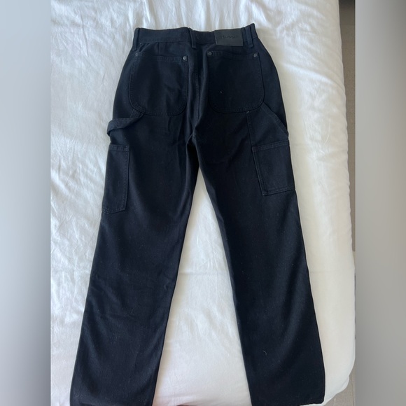 Renggli (Morgan Stewart) Slim Fit Work pant in color INK; Size 24 - Picture 5 of 6